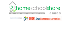 Desktop Screenshot of homeschoolshare.com